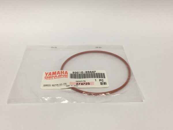 The package includes a rubber O-ring labeled as "Cylinder O-ring" under the brand "Yamaha Genuine Parts & Accessories".