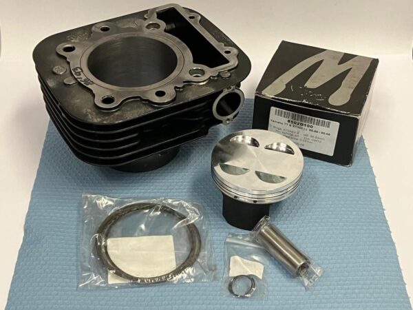 Set cilindro rectificado XT350 con pistón Wössner 86,93 mm